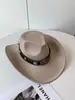 Cinturón de cuero retro americano, sombrero de vaquero, artículo popular transfronterizo, unisex, adecuado para actividades al aire libre, proporciona protección solar y es un sombrero de jazz elegante