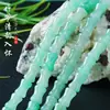 Accesorios de joyería DIY de estilo chino con cuentas de jade natural y bambú para pulseras, collares, pasadores de pelo y pendientes