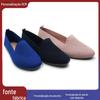 Processamento Personalizado de Sapatos Femininos Feiwei, Sapatilhas de Boca Rasa para Mães, Sapatos de Moda Respiráveis com Solado Macio, Sapatilhas Femininas