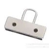 Gancho de Correa de 25 mm Clip de Correa Hebilla Tornillo Hebilla Elástica Negra Gancho de Tres Líneas Venta al por Mayor Accesorios de Ferretería para Equipaje Bolsos