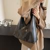 2024 Nuevo Diseño Nicho Bolso de Axila Bolso de Cuero Suave Simple Gran Capacidad Casual Bolso de Hombro Tote para Mujer