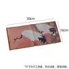 Pano de Chá Longo de Camurça Estilo Dinastias Tang e Song, Acessório para Cerimônia do Chá, Pano Absorvente Doméstico, Tapete de Chá Multiuso com Design Chinês Tradicional