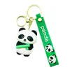 Chaveiro Panda Tesouro Nacional Desenho Animado Urso Bambu Pingente de Chave Pingente de Bolsa Infantil Barraca de Rua Presente de Formatura