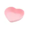 Vajilla de Paja de Trigo Plato Pequeño con Forma de Corazón para Salsa de Trigo Plato de Plástico con Forma de Corazón Plato Pequeño para Pepinillos Plato para Snacks Plato para Snacks