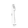 Conjunto de colher, faca e garfo de aço inoxidável série 1010, faca e garfo para bife ocidental, colher para sobremesa e café, colher para misturar