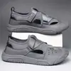 Sandalias de Malla Transpirable 2026 Nuevas de Verano para Hombre Deportivas Casuales de Punta Cerrada Slip-On Zapatos de Playa de Suela Suave