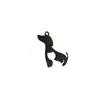5 Piezas/Paquete Amazon Transfronterizo Personalizado Acero Inoxidable Hueco Forma de Corazón Colgante para Mascota Animal Perro En Stock