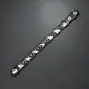 Accesorios más vendidos de eBay y Amazon: Nuevas pulseras de cuero tachonadas estilo europeo y americano, pulseras personalizadas de aleación tipo bala para discoteca