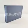 Procesamiento Personalizado Profesional Caja de Empaque con Tapa Abatible Caja de Regalo Caja Boutique con Succión Magnética Empaque con Proceso Especial de Impresión Plateada