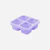 Nuevo Set de Caja de Snacks Transfronteriza de Cuatro Compartimentos, Lonchera, Caja con Compartimentos para Frutas, Caja para Frutos Secos con Compartimentos Separados para Evitar la Mezcla de Sabores, En Stock