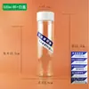 Garrafa Cilíndrica de Chá Gelado para Celebridade da Internet 500ml Plástico PET Descartável Transparente Garrafa para Bebidas de Chá de Leite Suco Copo para Levar