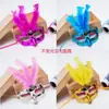 Máscara de Plumas Fiesta de Máscaras Accesorios de Actuación Máscara de Princesa Juguete para Puesto Infantil Suministro al por Mayor Caliente