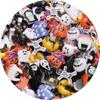 Accesorios de parches de resina navideños y de Halloween de 8-11 mm transfronterizos, materiales para pulseras y joyas creativas de bricolaje para niños, venta al por mayor