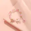 Pulsera popular de ópalo de imitación transfronteriza diseño de nicho ins femenino Estrella de cinco puntas de cristal luz de luna gris pulsera de moda para estudiantes