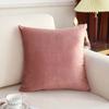 Almohada Lisa de Terciopelo Estilo Escandinavo Almohada Lumbar Cojín de Sofá de Color Sólido Almohada Lumbar de Oficina Almohada de Espalda