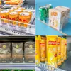 Oferta especial en separadores de estantería, soportes de exhibición de plástico transparente, organizadores de snacks para tiendas de conveniencia