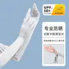 Guantes de Protección Solar para Mujer, Seda de Hielo Protección UV, Mangas Largas para Ciclismo y Bicicletas Eléctricas, Mangas de Verano Transpirables Finas para Conducir