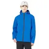 Ropa de trabajo impermeable con capucha tres en uno, uniforme de equipo, chaqueta para empleado, prenda exterior ligera de primavera y otoño