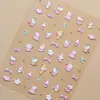 Caixa de lentes de contato adesivos decorativos série popular kitty adesivos 3D para unhas gafanhoto isqueiro adesivos DIY