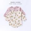 Ropa de Bebé Estilo Nórdico para Niños y Niñas, Mameluco de Otoño para Recién Nacidos, Mono Triangular de Primavera