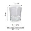 Taza de Cerveza para Bar KTV, Taza Pentagonal, Taza de Té Resistente al Calor, Copa para Licores, Vaso de Whisky, Vaso de Vidrio Espesado