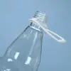 Garrafa de cerveja PET marrom de 2,5 litros transparente 1000ml garrafa de cerveja artesanal garrafa plástica vazia embalagem de plástico para cerveja fresca
