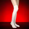 Qinghe Calcetines Largos de Terciopelo 80D Hasta la Rodilla Calidez para Habitación con Aire Acondicionado Calcetines de Dedos Separados Cinco Dedos Rodilleras Calcetines de Compresión Hombres Mujeres