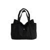 Bolso de hombro único para mujer nuevo bolso tote de gran capacidad estilo coreano pana bolso tote japonés simple bolso de lona estilo preppy