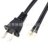 1,5m Padrão Americano Cabo de Alimentação AC Padrão Americano Rabo de 2 Fios Americano Plug Direto de 4,8 Rabo em Forma de 8 Plug Tipo B