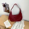 Bolsa tote retrô estilo coreano, grande capacidade, nova bolsa dumpling de outono 2026 para o dia a dia, bolsa transversal de ombro versátil em PU para mulheres