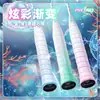 Raquete de Badminton Tênis com Revestimento Gradiente Chiclete Antiderrapante Absorvente de Suor Fita de Grip Absorvente de Suor Macaron