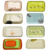 A5 Lotus vajilla tipo porcelana plato de melamina plato de plástico rectangular plato para polvo de salchicha plato para cena plato para pescado plato de oferta especial