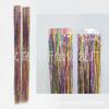 Nuevo Cable Láser Colorido Trenzador de Cabello Sin Costuras PET Película Dorada Trenzador de Cabello Color Brillante Trenzador de Cabello Sin Costuras
