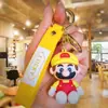 Figuritas de llavero de goma blanda de anime de dibujos animados, colgantes para mochila, accesorios para bolsos, pequeños adornos, al por mayor en stock para tiendas