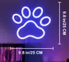 Amazon Temu Comércio Exterior Transfronteiriço Animal Filhote Gatinho Luz Decorativa LED Neon Produto Padrão Venda Quente Personalização
