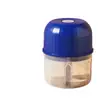 Picadora Eléctrica de Ajo, Molinillo de Ajo, Fabricante de Pasta de Jengibre, Picadora de Ajo y Jengibre, Aparato de Cocina para Chiles, Picadora de Carne Inalámbrica Pequeña para el Hogar