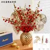 Itens Decorativos, Eucalipto Dourado Simulado e Folhas de Ginkgo, Enfeites de Mesa, Envelopes Vermelhos, Couplets, Decorações para Véspera de Ano Novo, Folhagem para Casa Nova