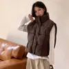 Chaleco de Otoño Invierno Chaleco de Mujer Transfronterizo Otoño e Invierno Chaleco Engrosado para Mujer