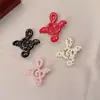 Nuevo y lindo pasador de pelo con ala de nota musical, divertido y versátil pasador lateral para flequillo, dulce accesorio para el cabello estilo crema