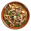 [Tripa de Oveja Sin Hígado] un Juego Completo de Tripa de Oveja Fresca Halal Cocida, Sopa Semiacabada e Ingredientes para Hot Pot de Carne, una Caja Completa