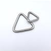 Anillos Triangulares Soldados Sin Costura de Acero Inoxidable en Stock, Hebillas Triangulares, Accesorios para Equipaje, Accesorios para Velas de Sombrilla, Anillos Triangulares Equiláteros