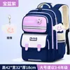 Nova mochila escolar transfronteiriça para alunos do ensino fundamental (1º ao 6º ano), Mochila infantil de grande capacidade, resistente à água, protetora da coluna, direto do fabricante