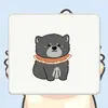 Pad Grosso para Escritório de Jogo Simples e Fofo com Imagens, Suave, Resistente a Manchas e Impermeável Pequeno Mouse Pad