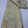 Tecido de organza jacquard floral tingido na massa, vestidos de estilo chinês tradicional, vestidos cheongsam, tecido para comércio exterior Jacquard