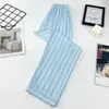"Shorts e Calças" Primavera e Outono Calças de Pijama para Caminhada Femininas Finas Calças de Casa Confortáveis para Casa Verão Calças Xadrez