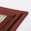 Cortina de Bambu para Canetas Pincel com Pano Bolsa de Armazenamento para Estudantes Cortina de Enrolar Bolsa para Canetas de Grande Capacidade Estilo Antigo Cortina de Bambu Papelaria Portátil