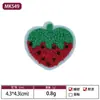 Parches de Tela Autoadhesivos con Temática de Comida, Parches Bordados de Frutas para Toallas, Accesorios para Fundas de Teléfono, Accesorios para Ropa, Parches para Zapatos y Sombreros, Artículos Populares de Venta Transfronteriza