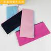 Estilo K de Estuche para Lápices Liso de Color Puro Simple Tela Oxford Se Puede Pintar DIY Almacenamiento de Papelería para Estudiantes Estuche para Lápices