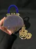 Bolso de Cadena Completo de Diamantes Bolso de Mano Bolso de Noche Bolso Cruzado Bolso de Mujer Bolso de Cuero con Borla Bolso Pequeño Bolso para Teléfono Mini Bolso