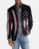 Blazer de comercio exterior a medida de un solo botón con dos botones y bolsillo grande para hombre, chaqueta de traje casual a cuadros de corte ajustado
